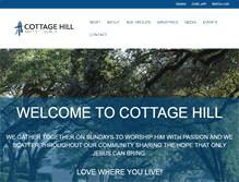 Tablet Screenshot of cottagehill.org